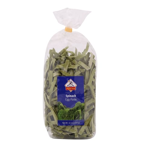 Olu nūdeles Riesa ar spinātiem 350g