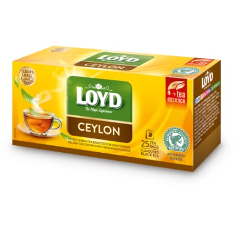 Aromat. juod. arbata LOYD Ceylon, 25 x 2 g