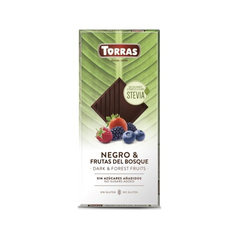 Rūgtā šok. Torras ar meža ogām 125g