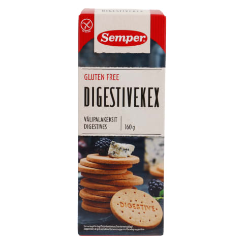 Küpsis Semper Digestive gluteenivaba 160g