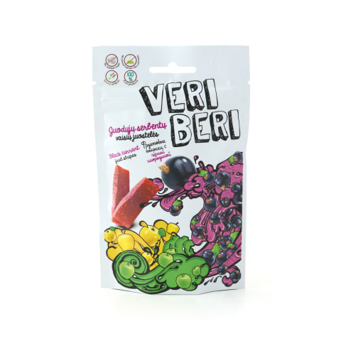 Upeņu standziņas Veri Beri 50g