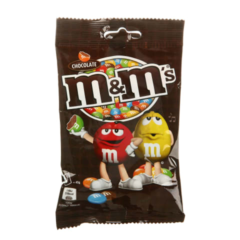 Pieninis šokoladas trašk. glajuje, M&M'S, 90g