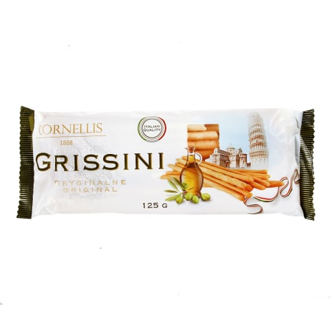 Duonos traškučiai GRISSINI, 125g