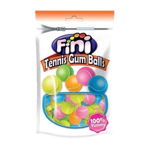 Košļājamā gumija Fini tenisa bumbas 170g