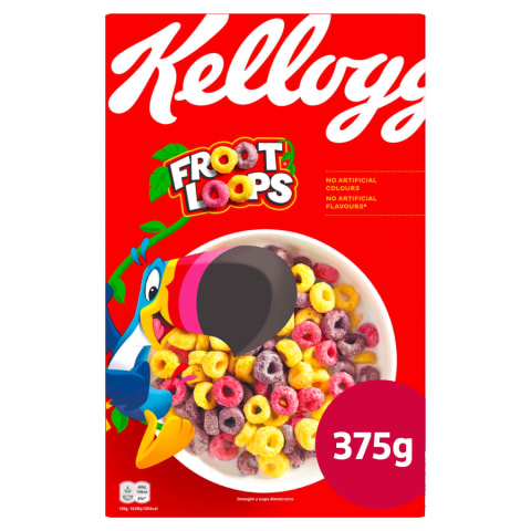 Sausās brokastis Kellogg's Froot loops 375g