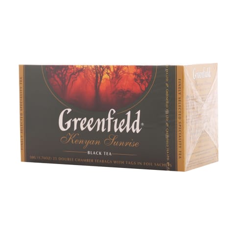 Juod. arbata GREENFIELD KENYAN SUNRISE, 25pak