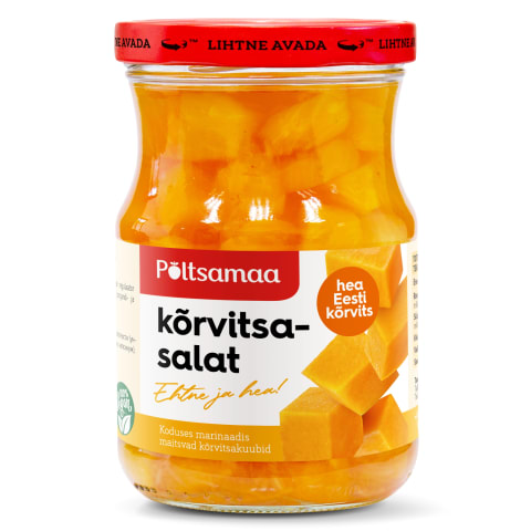 Kõrvitsasalat Põltsamaa 560/310g