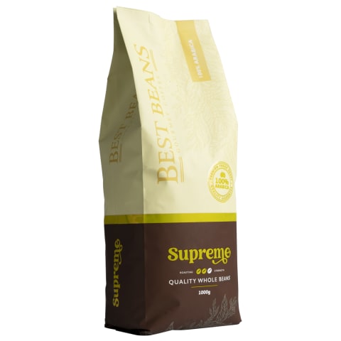 Kohvioad Supreme, BEST BEANS GOURMET COFFEE, 1 kg