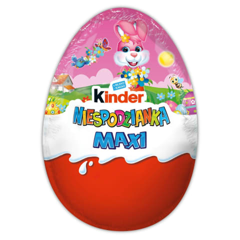 Šokolādes ola Kinder Surprise maxi pink 100g