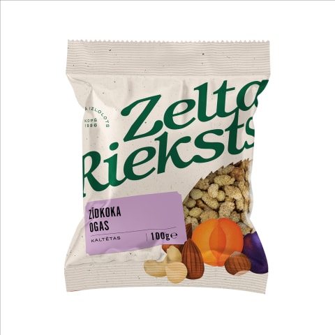 Zīdkoka ogas Zelta Rieksts 100g