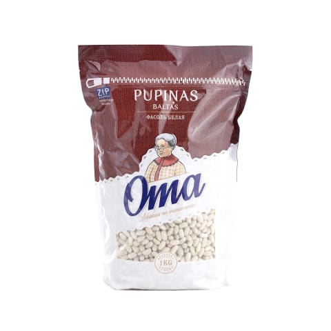 Pupiņas Oma baltas 1kg