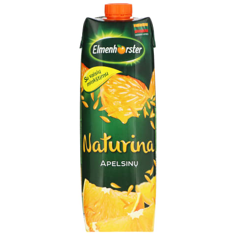 Apelsinų sulčių gėrimas NATURINA, 1 l