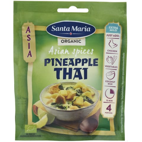 Maitseainesegu Thai ananassi Santa Maria 30 g