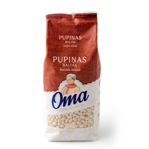 Pupiņas Oma baltas 500g