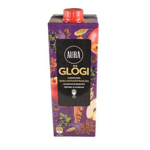 Glögi Õuna-Mustsõstra, AURA, 1 L