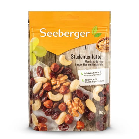 Pähklite ja rosinate segu Seeberger 150g