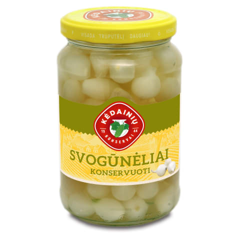 Konservuoti svogūnėliai KKF, 330 g/190 g