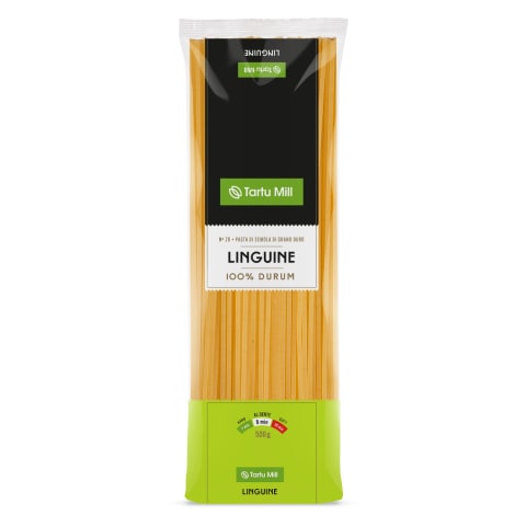 Makaronid durum Linguine Tartu Mill 500g