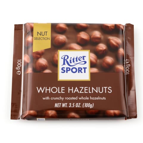 Piena šok. Ritter Sport lazdu riekstu 100g