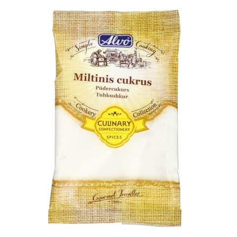 Miltelinis cukrus ALVO, 100g