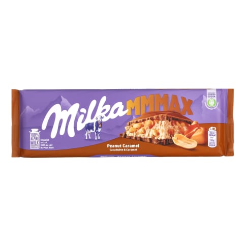 Piimašokolaad maapähkli&karamelli Milka 276g