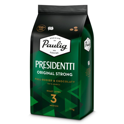 Kohvioad Presidentti Original Strong 1kg