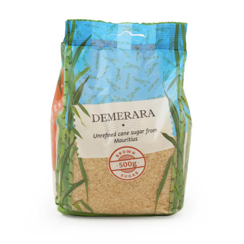 Pruun suhkur Demerara 500g