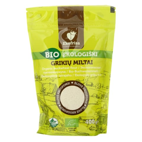 Ekologiški grikių miltai, 400 g