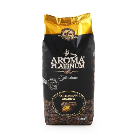 Kafijas pupiņas Aroma Platinum Columbian 1kg