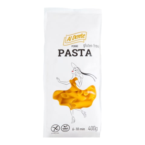 Makaroni Al Dente penne bez lipekļa 400g