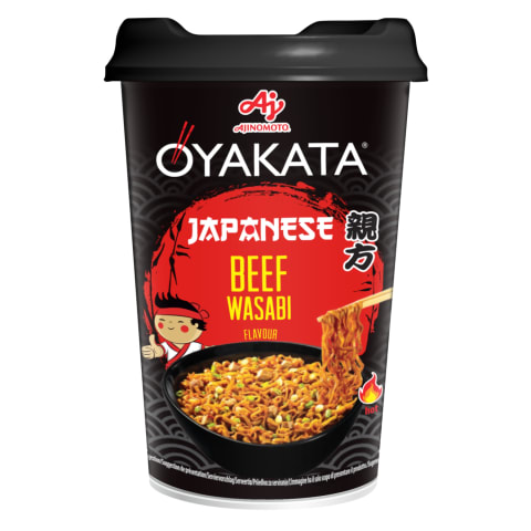 Greit. paruošiami makaronai OYAKATA BEEF, 93g