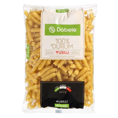 Makaronai FUSILLI DOBELE, 500g