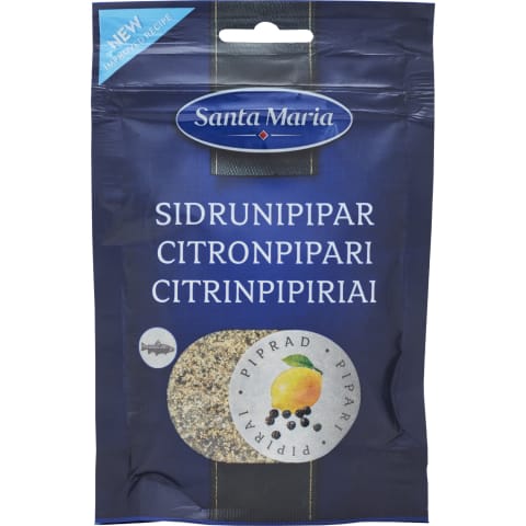 Sidrunipipar Santa Maria 80g