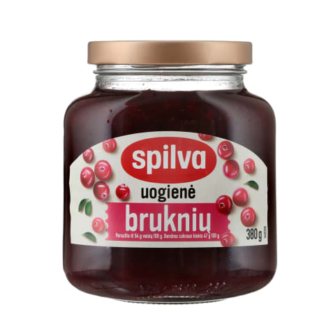 Bruknių uogienė SPILVA, 380 g