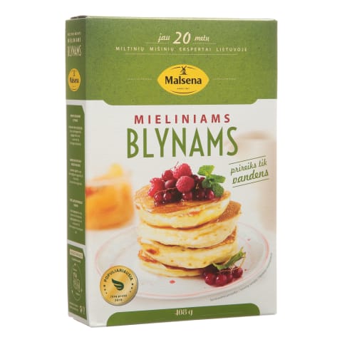 Miltinis mišinys miel. blynams MALSENA, 400 g