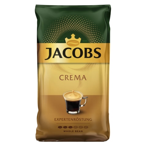 Kohvioad keskmine röst Crema Jacobs 1kg
