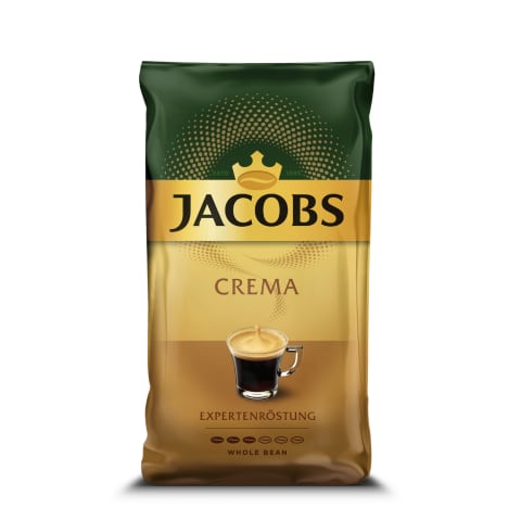 Kavos pupelės JACOBS CREMA, 1 kg