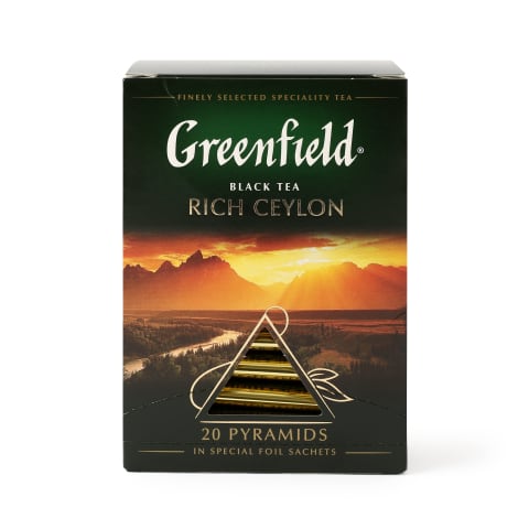 Melnā tēja Greenfield Rich ceylon 20x2g