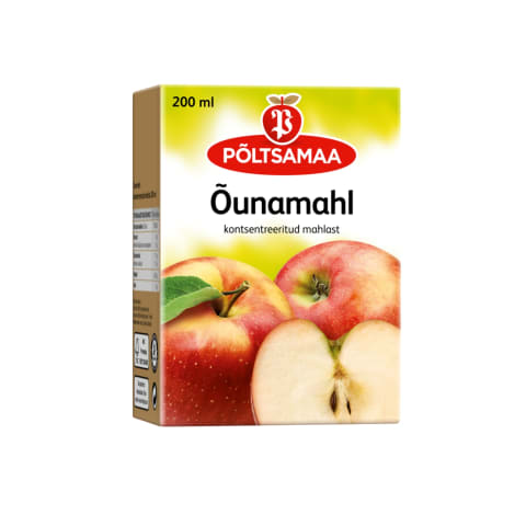 Õunamahl konts.mahlast Põltsamaa 0,2l
