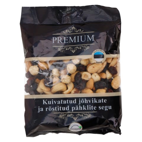 Jõhvika-röstitud pähklite segu Premium 300g