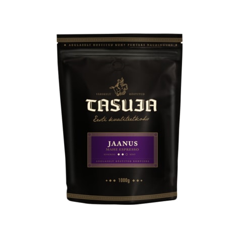 Kohvioad espresso Tasuja Jaanus 1kg