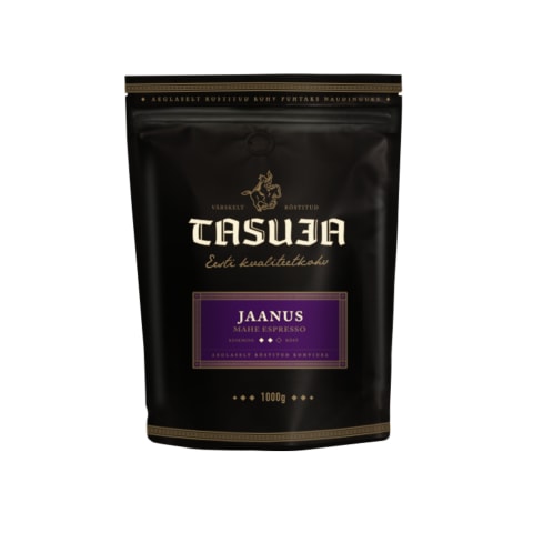 Espresso kohviuba Jaanus, TASUJA, 1 kg