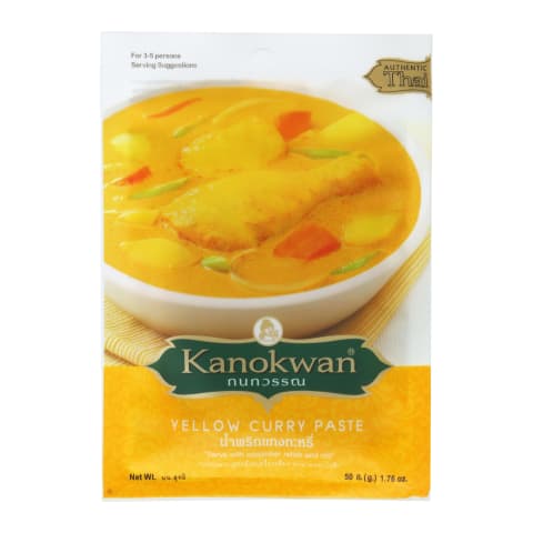 Geltonojo kario pasta KANOKWAN, 50g