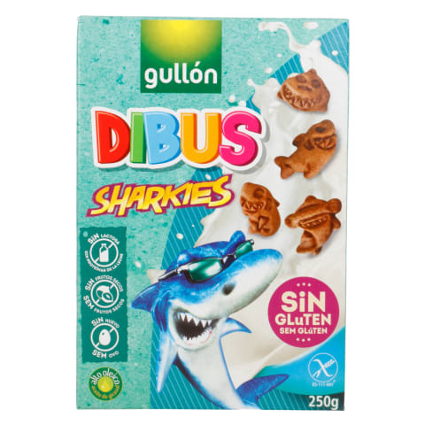 Sharkies Gullon küpsis 250g hommikusöögiks