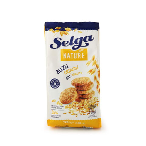 Auzu cepumi Selga Nature 280g