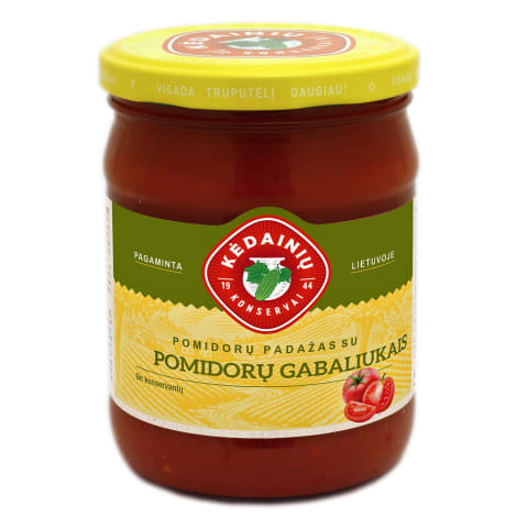 Pomidorų padažas su pomidorų gab., KKF, 500g