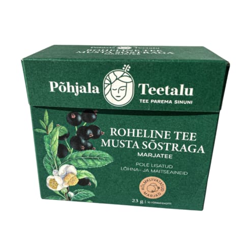 Tee roheline mustasõstraga Põhjala 10*2,3g