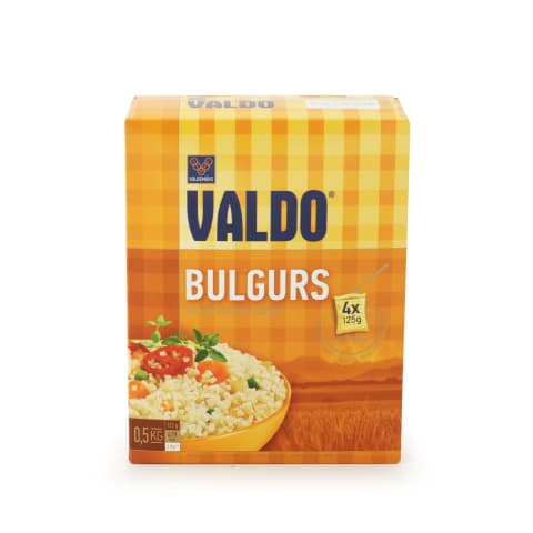 Bulgurs Valdo vidēja maluma 4x125g