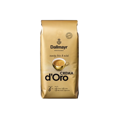 Kavos pupelės DALLMAYR CREMA D'ORO, 1 kg