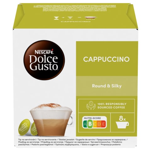 Kaf.kapsulas Dolce Gusto Cappuccino 186 4g